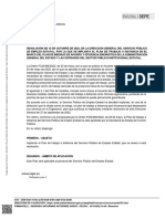 Resolución de La Direccion General Implantacion Plan de Trabajo A Distancia SEPE