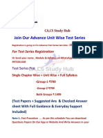 Advance Test Schedule CS Executive Dec-23