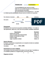 Introduccion A La Probabilidad y Elaboracion Diagrama de Arbol