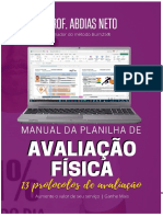 Manual Da Planilha de Avalia o F Sica 13 Protocolos V16