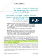 Terapia Grupal Violencia Genero