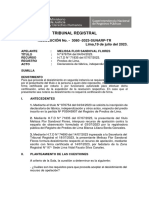 ¿Cuándo Se Debe Aceptar Un Desistimiento Del Recurso de Apelación en Sede Registral? (Res. #3080 - 2023-SUNARP-TR)