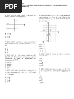 Lista 50 - Complexos - Forma Trigonométrica e Fórmulas de Moivre