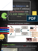 Taller Intensivo de Formación Docente - Con Coordinadores - 17julio2023