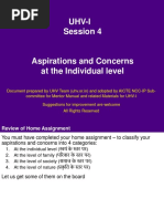 Ind 4 Aspirations - Concerns at Individual Level v1