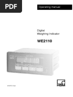 WE2110 Manual