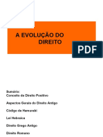 Evoluao Do Direito