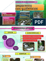 Ambientes Loticos y Lenticos