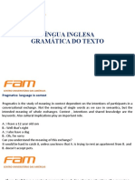 Aula 2 e 3 Pragmatics and Discourse Analysis - 137274021