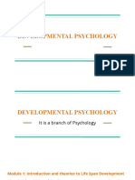 Developmental Psychology