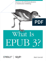 What Is Epub 3 Matt Garrish