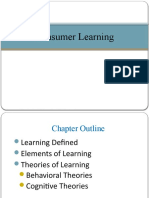 Lecture 7 - Consumer Learning