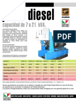 Catalogo Plantas Lister LPW 10-15-21 Kva