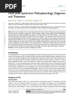 Facet Joint Syndrome Pathophysiology Diagnosis and Treatm