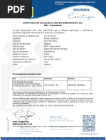 Certificado Afiliacion