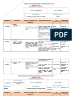 Plan Analitico 3° Matemáticas - 114425