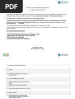 Acta de Solicitud de Circuitos Guiados El Quisco