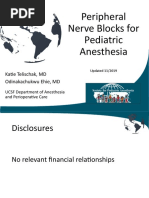 Peripheral Nerve Blocks