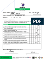 Buatag Rating Sheet Cot2