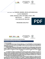 Campo Formativo Saberes y Pensamiento Científico SEGUNDO GRADO