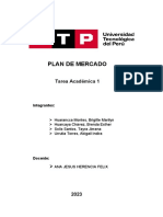 Tarea Academica de Plan de Mercado Cineplanet