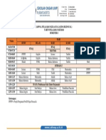 Jadwal Pelajaran II Al Quds