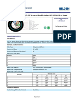 Belden Fo Nkadxxmaxx, MLT, CST Armored Double LSZH Jacket Iec60332-3c Rated Ofc Rev1d3