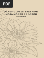 Recetario Masa Madre Gluten Free