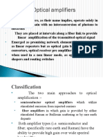 Optical Amplifiers