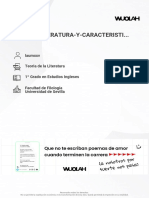 Wuolah Free TEMA 2 LITERATURA Y CARACTERISTICAS