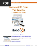 Learning SEO From The Expert Hubspot