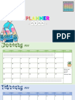 Planner 2022