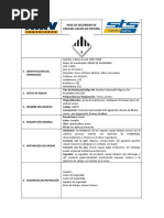 Hoja de Seguridad de Envases Vacios de Pintura