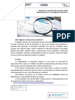 Met de La Investigación. Preguntas Sobre La Realidad Educativa. 01.04.23