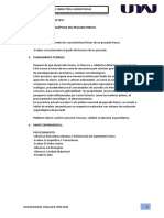 ANÁLISIS ORGANOLÉPTICO DEL PESCADO FRESCO Bien Hecho