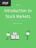 FinsSoc Zerodha 1 - Introduction To Stock Markets