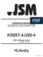 Kubota KX057-4 Service Manual