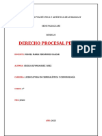 00SEMANA II - FICHA - DERECHO PROCESAL PENAL L. - CECILIA BÁEZ