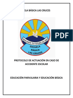 Protocolo de Accidente Escolar