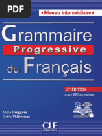 Grammaire Progressive Du Français Niveau Intermédiaire 3e Édition