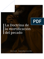 La Mortificación Del Pecado