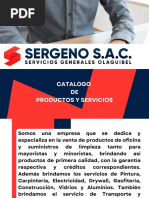 Catálogo Sergeno S.A.C. V.1