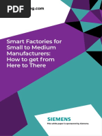 Smart Factories For Small To Medium Manufacturers How To Get From Here To There