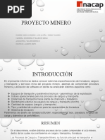 Proyecto Minero Taller II