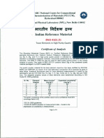 CRM Quartz Indian - Reference - Material ICPOES