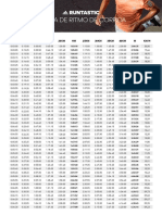 Speed Pace Chart 2021 PT