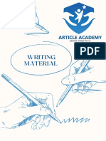 Article Academy Oet Writing Material