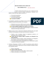 Test Repaso - Derecho Internacional Privado (Daypo 50)