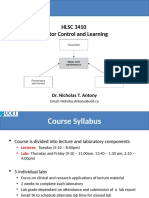 Lesson 1 Classification of Motor Skills