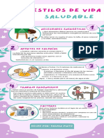 Infografia Estilos de Vida Saludable